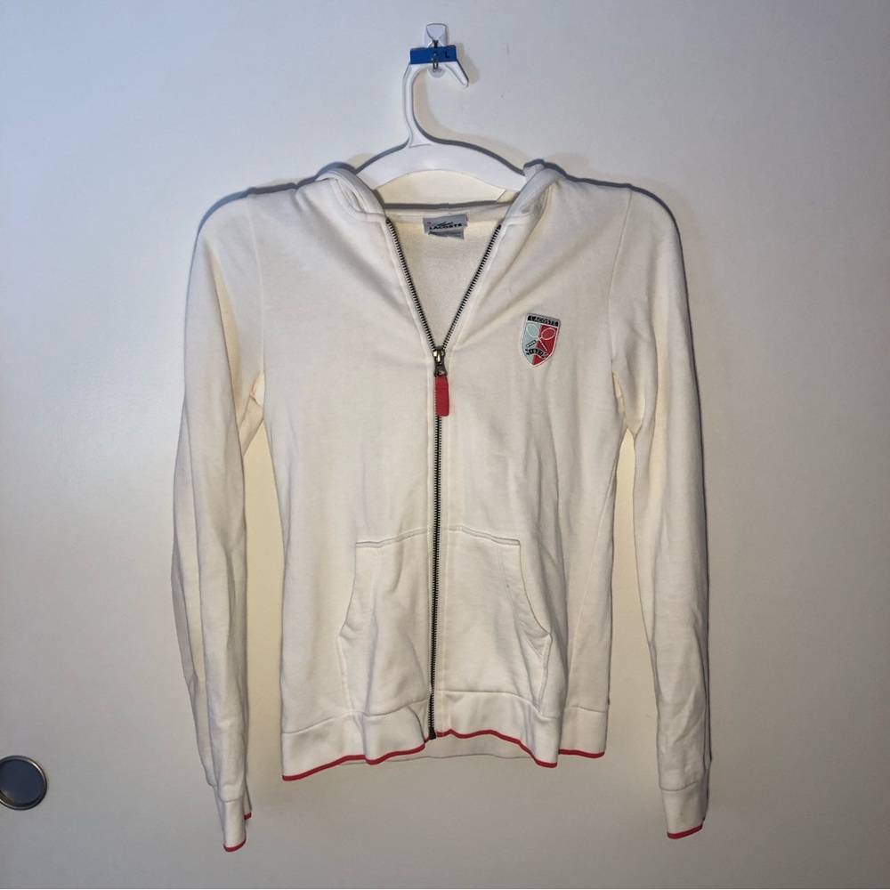 lacoste zip up